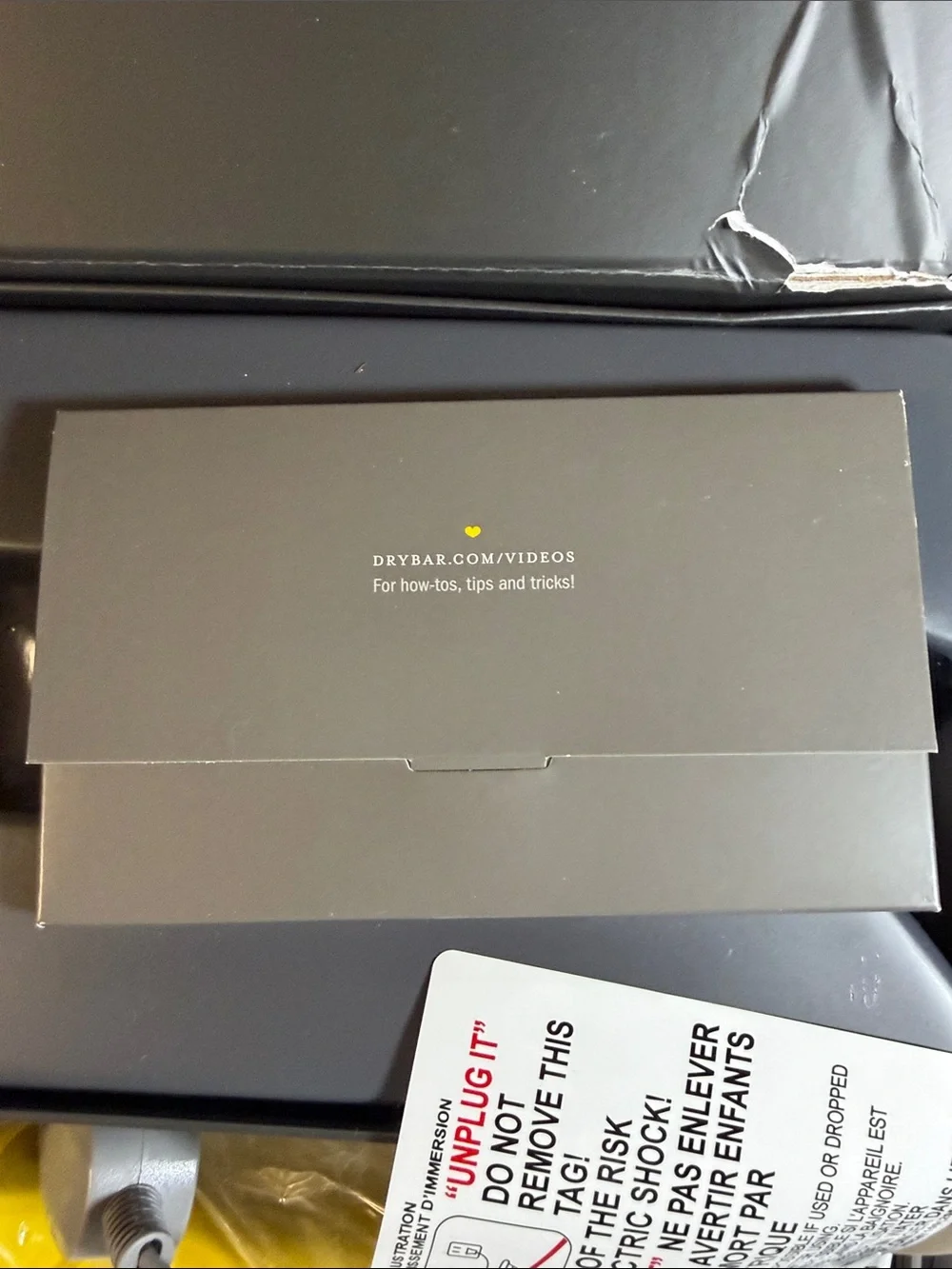 Drybar Smooth Shot Paddle Brush Blow-Dryer in Bright Yellow  NIB